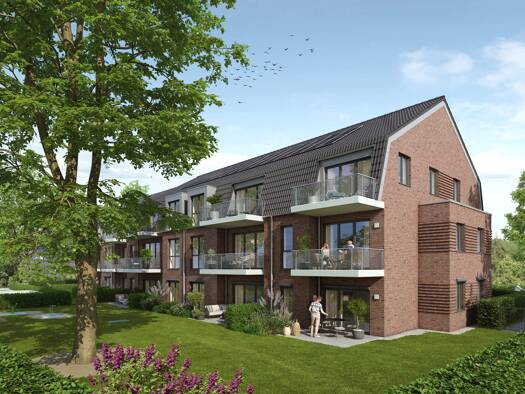 Wohnung zum Kauf - Neubau provisionsfrei 595.000 € 3 Zimmer 93,4 m² 1. Geschoss Hauptstraße 65 Schenefeld 22869