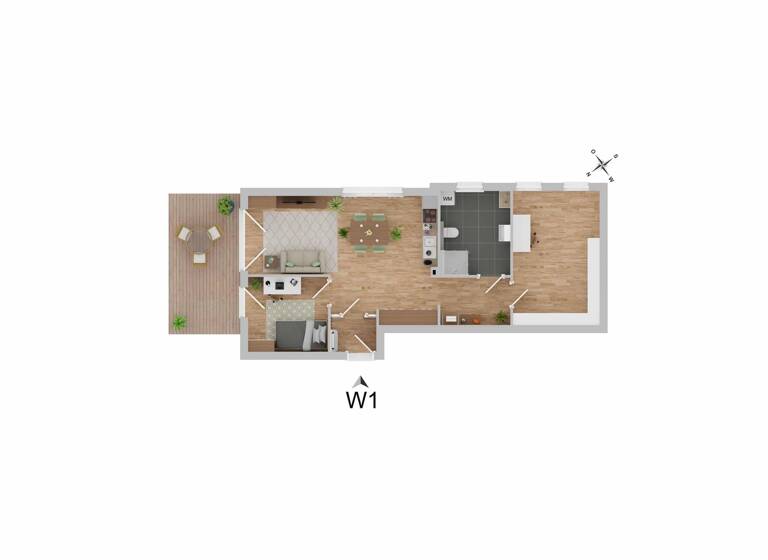 Wohnung zum Kauf - Erstbezug provisionsfrei 305.000 € 3 Zimmer 70 m² frei ab 01.07.2027 Hagen 49170