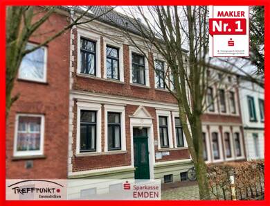 Bürogebäude zur Miete 7,65 € 6 Zimmer Stadtzentrum Emden 26721
