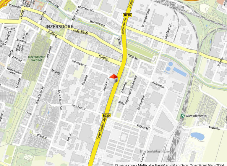 Lagerhalle zur Miete 6,50 € 175,9 m² Lagerfläche Wien 1230