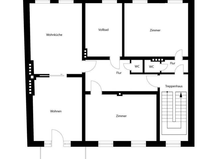 Wohnung zum Kauf 595.000 € 3 Zimmer 135 m² 1. Geschoss frei ab sofort Stadtmitte Rostock 18055