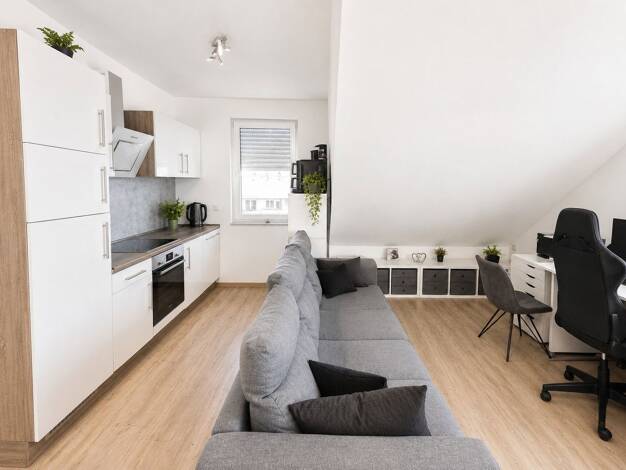 Wohnung zur Miete 590 € 2 Zimmer 46 m² 2. Geschoss frei ab 01.11.2026 Münsterstraße 47 Versmold Versmold 33775