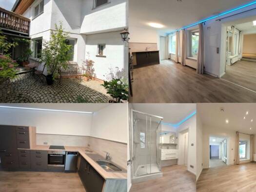 Terrassenwohnung zur Miete 849 € 2 Zimmer 43 m² EG frei ab sofort Brauerstraße 13 Bernau Bernau 16321