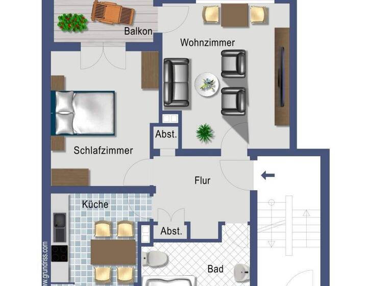 Wohnung zum Kauf provisionsfrei 260.000 € 2 Zimmer 59,8 m² EG Espenstraße 29 Griesheim Frankfurt 65933