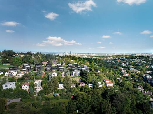 Villa zum Kauf - Erstbezug 1.390.000 € 4 Zimmer 275 m² Grundstück Hackenbergweg Döbling 1190