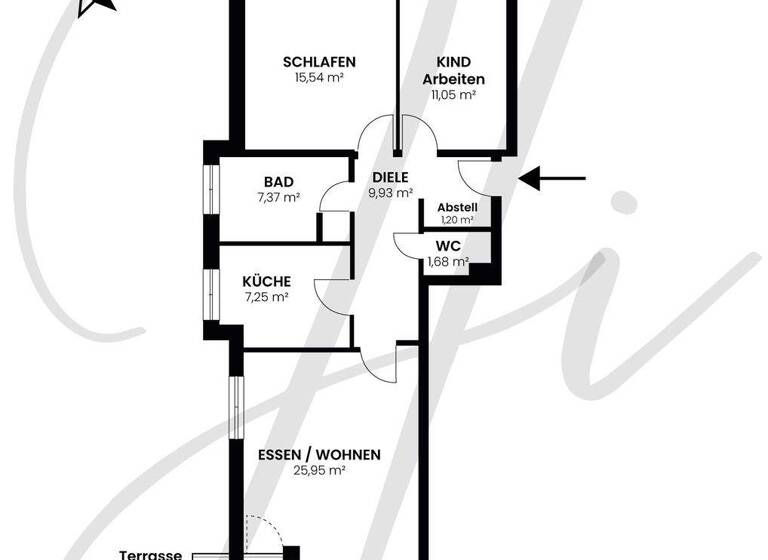 Wohnung zum Kauf 499.500 € 3 Zimmer 81,9 m² 2. Geschoss Louise-Otto-Peters-Straße 6 Vauban Freiburg im Breisgau 79100