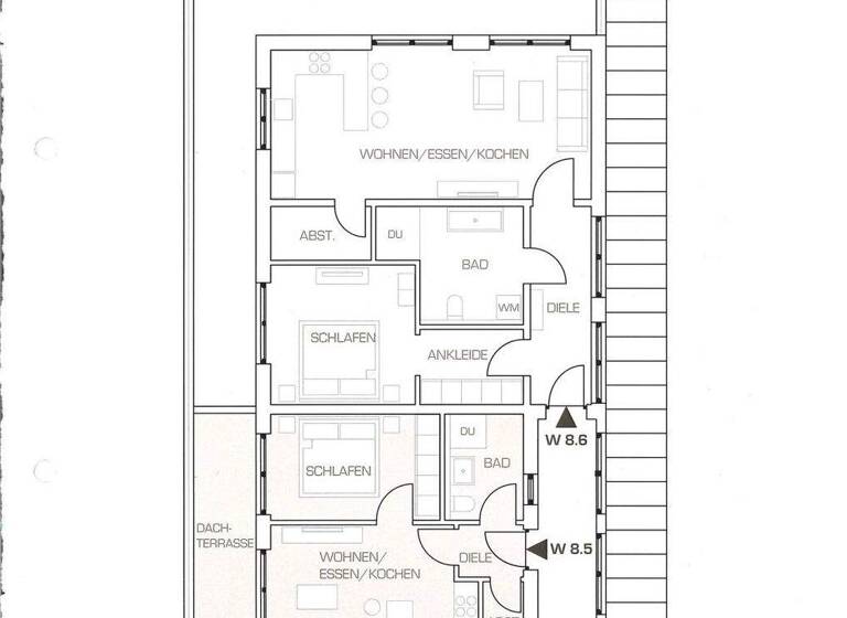 Wohnung zum Kauf provisionsfrei 478.000 € 2,5 Zimmer 88,5 m² 2. Geschoss frei ab sofort Brunellenstraße 8 Mailing Ingolstadt / Mailing 85055