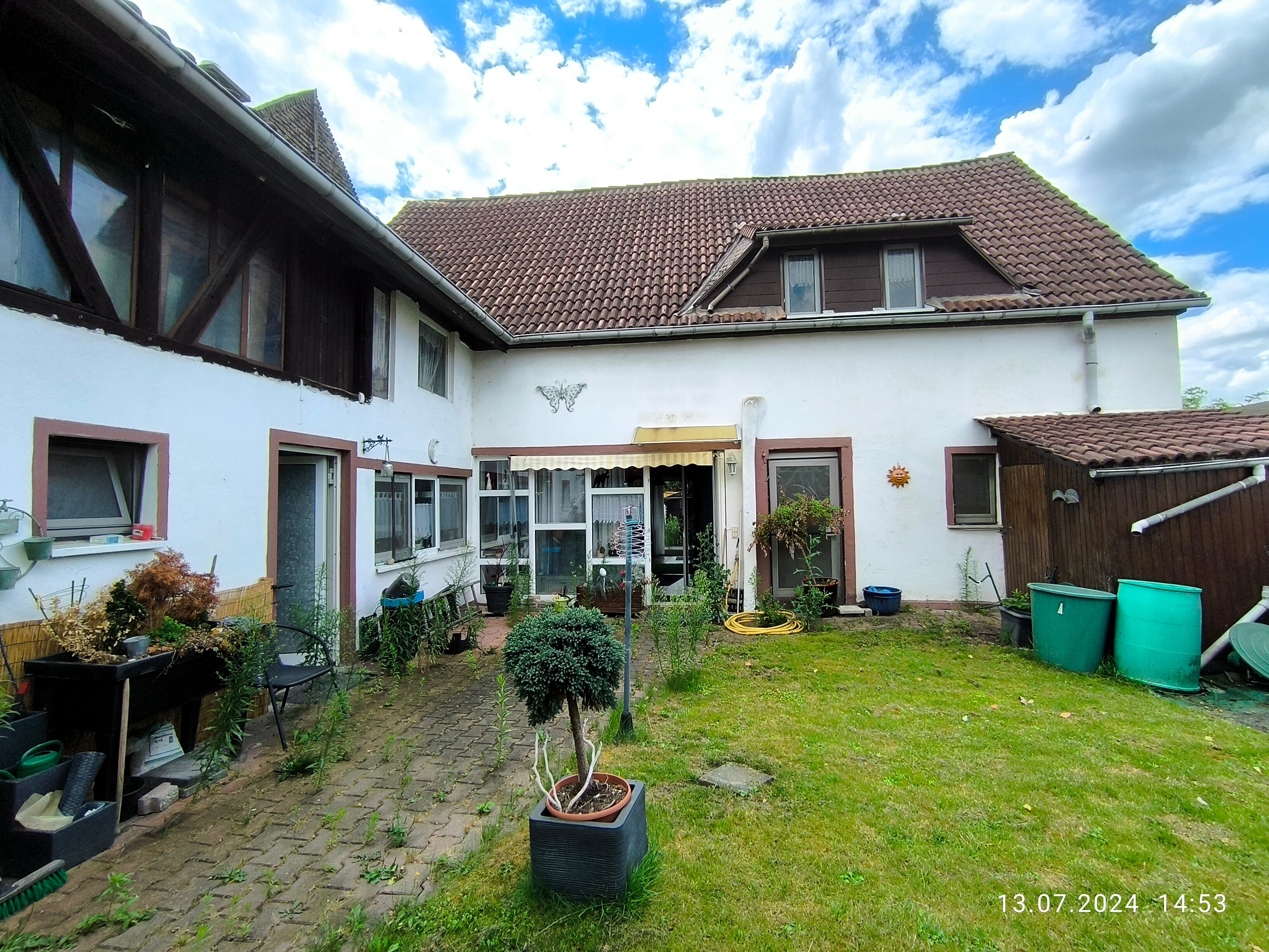 Einfamilienhaus zum Kauf 264.000 € 3,5 Zimmer 120 m²<br/>Wohnfläche 365 m²<br/>Grundstück Biebesheim am Rhein 64584