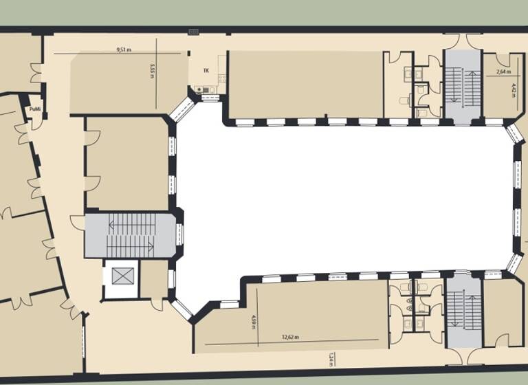 Bürofläche zur Miete provisionsfrei 26 € 2.132 m²<br/>Bürofläche ab 312 m²<br/>Teilbarkeit Kreuzberg Berlin Kreuzberg 10963