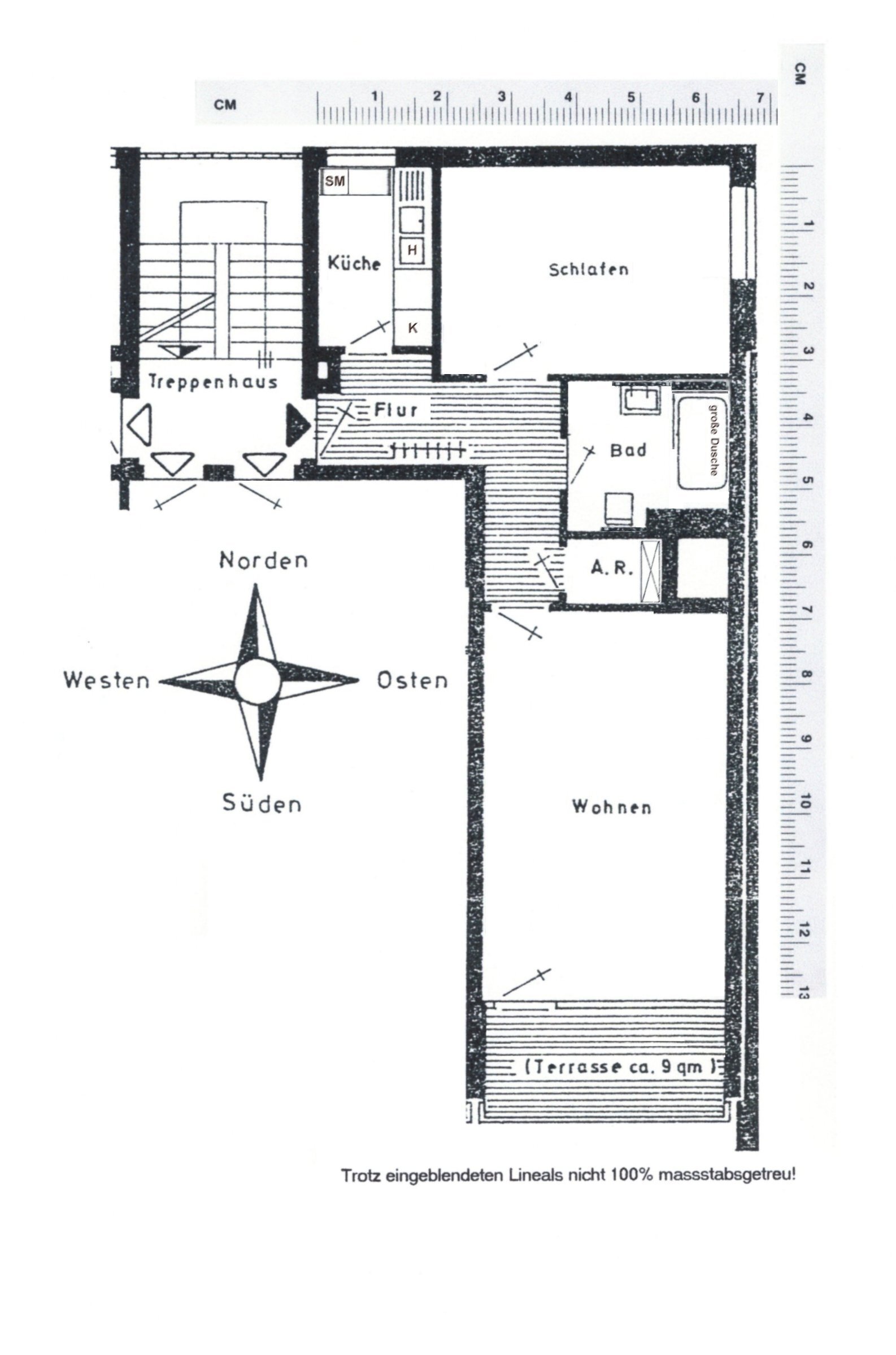 Terrassenwohnung zur Miete 790 € 2 Zimmer 61 m²<br/>Wohnfläche EG<br/>Geschoss Bismarckstr. 21 a-d Löwenich Erlangen 91054