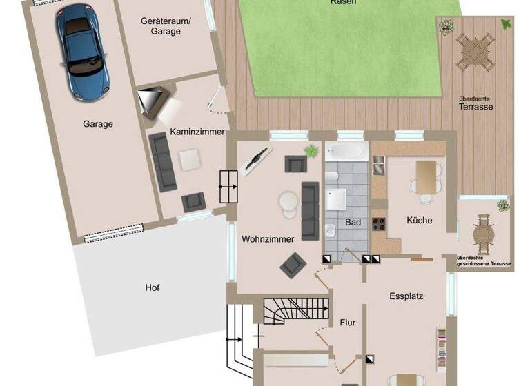 Mehrfamilienhaus zum Kauf 495.000 € 8 Zimmer 180 m² 1.093 m² Grundstück Sassenberg 48336