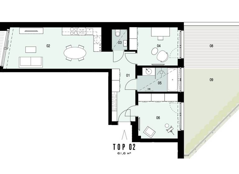 Wohnung zum Kauf 790.000 € 3 Zimmer 62 m² 1. Geschoss Franz-Josefs-Kai Wien 1010