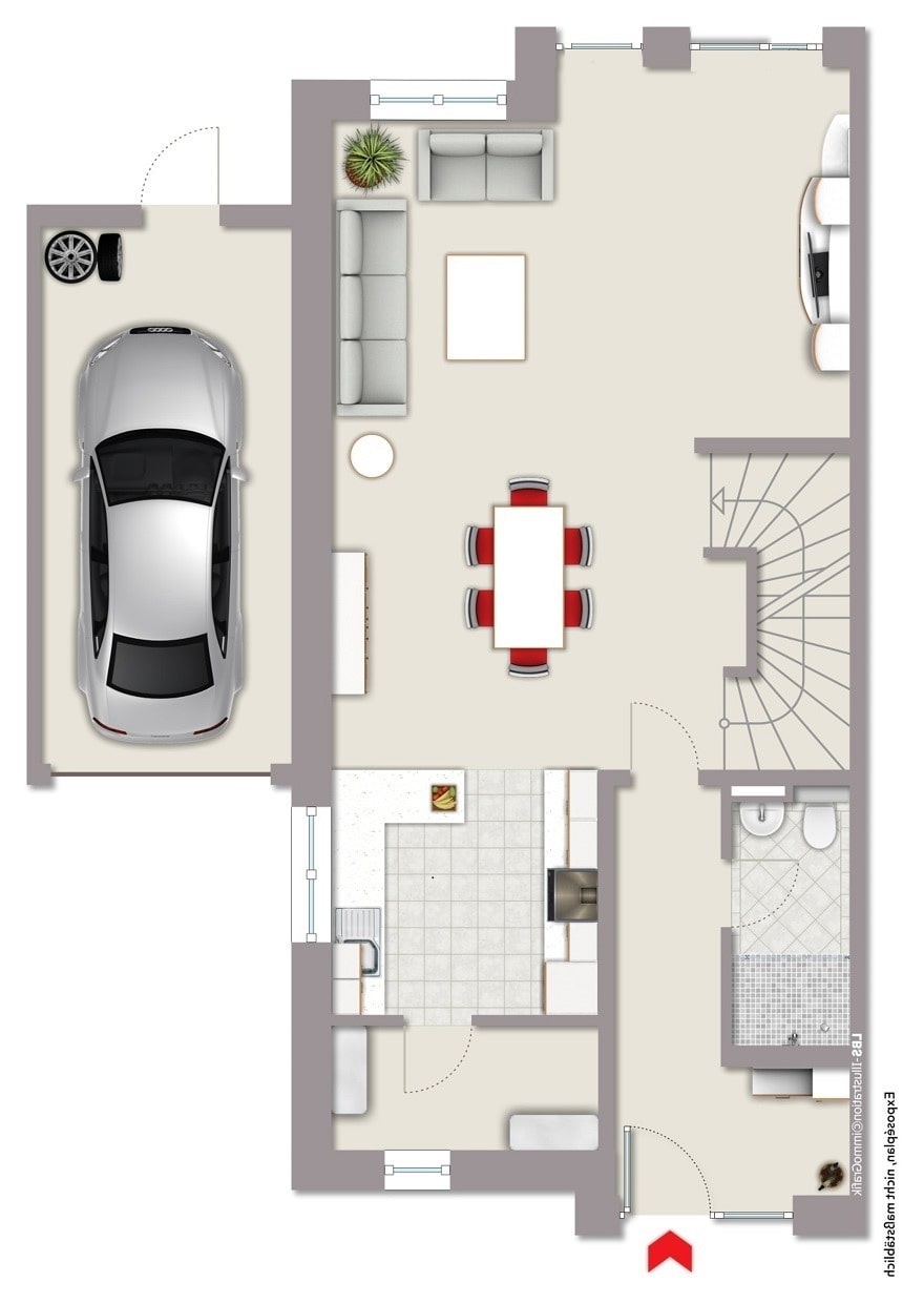 Doppelhaushälfte zum Kauf provisionsfrei 610.000 € 5 Zimmer 130 m²<br/>Wohnfläche 305,6 m²<br/>Grundstück Harpertshausen Babenhausen 64832