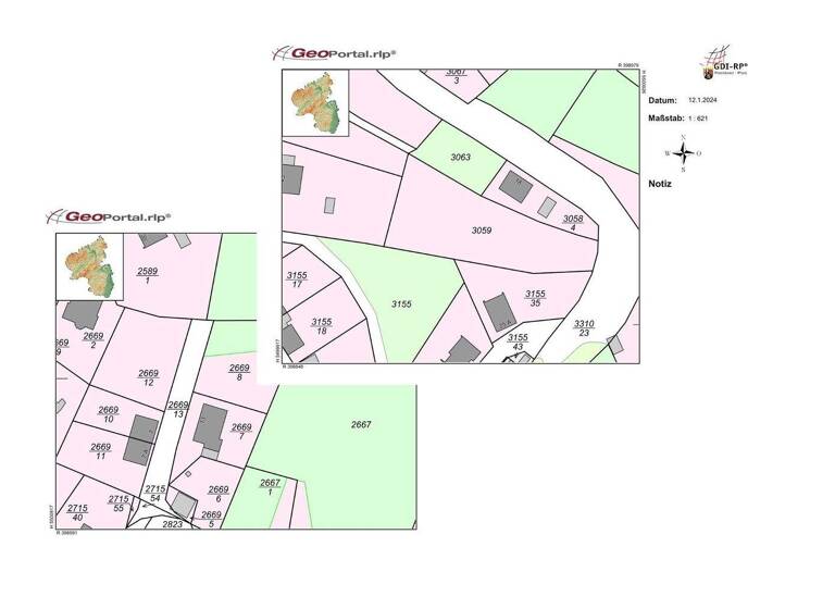 Grundstück zum Kauf 14.000 € 2.756 m² Grundstück Lauterecken 67742