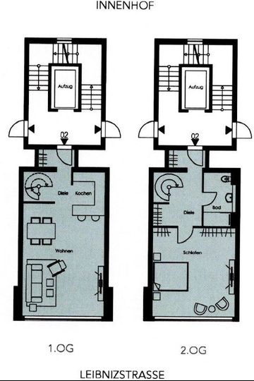 Wohnung zum Kauf provisionsfrei 260.000 € 2 Zimmer 80,8 m²<br/>Wohnfläche ab sofort<br/>Verfügbarkeit Leibnitzstrasse Westend Berlin 10625