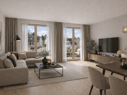 Wohnung zum Kauf - Erstbezug provisionsfrei 599.000 € 3 Zimmer 85,3 m² 1. Geschoss Mitte Ludwigsburg 71634