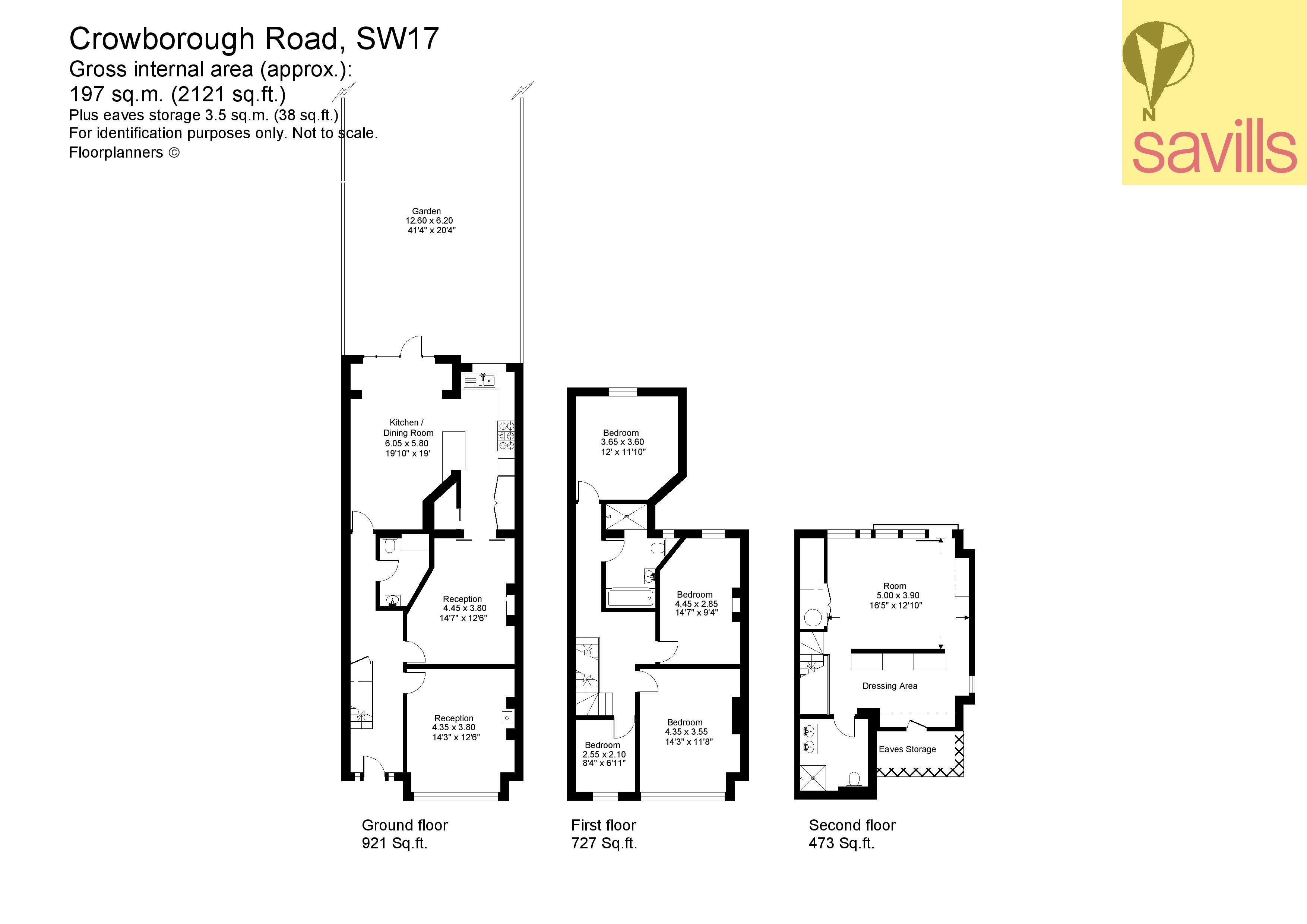 Haus zum Kauf provisionsfrei 1.884.803 € 6 Zimmer 197,1 m²<br/>Wohnfläche London SW17 9QF