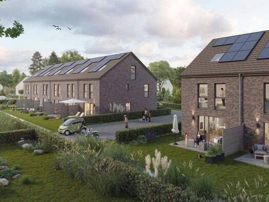 Reihenmittelhaus zum Kauf - Erstbezug provisionsfrei 595.900 € 4 Zimmer 131 m² 137 m² Grundstück frei ab 01.10.2027 Quickborn 25451