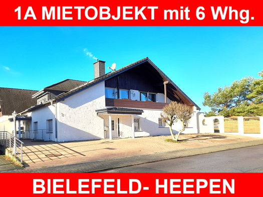 Mehrfamilienhaus zum Kauf provisionsfrei als Kapitalanlage geeignet 1.190.000 € 15 Zimmer 536 m² 890 m² Grundstück Heepen Bielefeld 33719