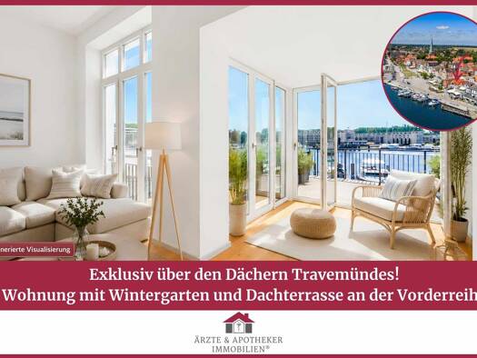 Wohnung zum Kauf 939.000 € 2 Zimmer 73,5 m² Travemünde Travemünde 23570