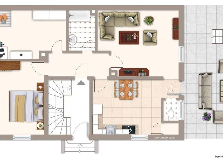 Wohnung zum Kauf 339.000 € 3 Zimmer 87 m² Knielingen Karlsruhe / Knielingen 76187