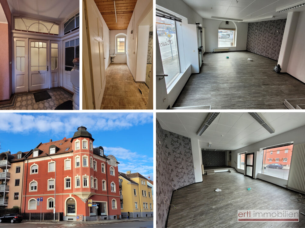 Laden zur Miete 624 € 2 Zimmer 75 m²<br/>Verkaufsfläche West Schwabach 91126