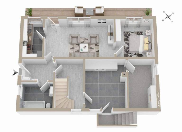 Mehrfamilienhaus zum Kauf 449.000 € 5 Zimmer 153 m² 723 m² Grundstück Obergimpern Bad Rappenau / Obergimpern 74906