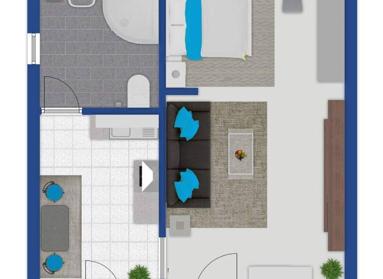 Studio zur Miete Wohnen auf Zeit 550 € 1 Zimmer 30 m² frei ab 01.03.2026 Feldmark Dorsten 46282