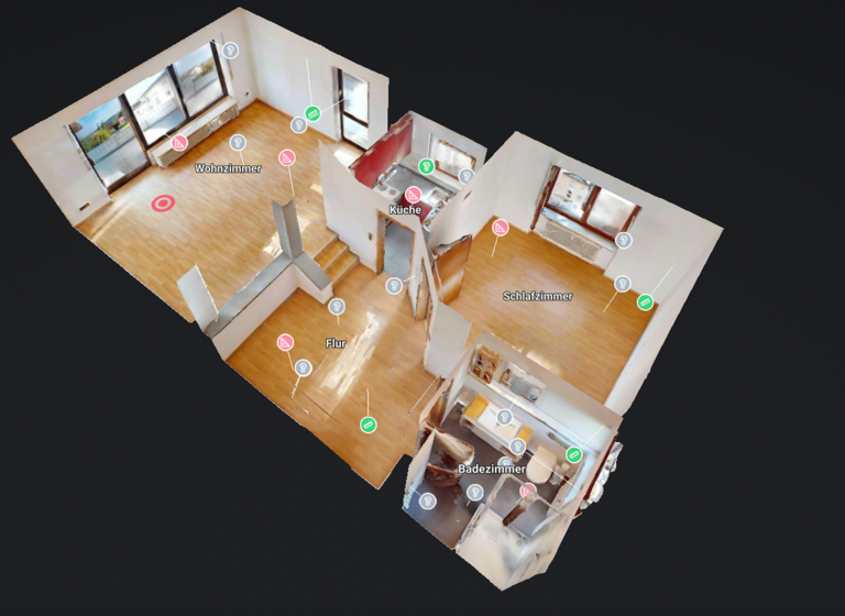 Wohnung zum Kauf 189.000 € 2 Zimmer 62 m² 3. Geschoss frei ab sofort Kapellenstraße 3 Tiengen Waldshut-Tiengen 79761