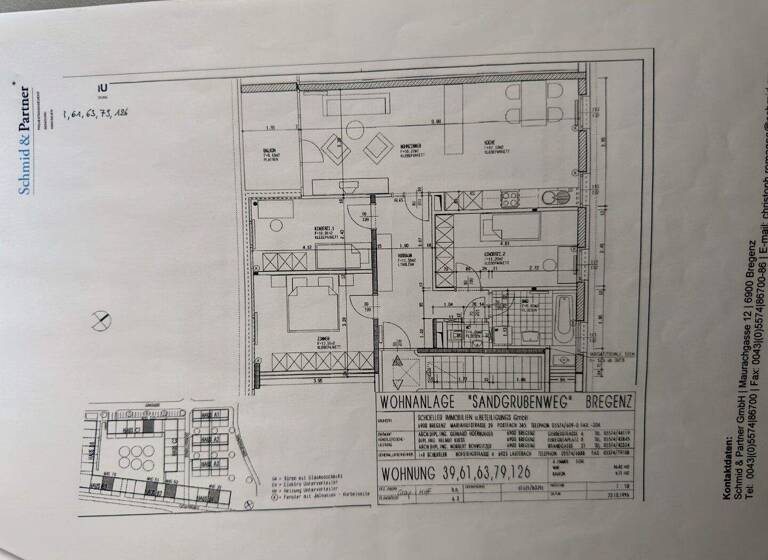 Wohnung zum Kauf 365.000 € 4 Zimmer 86,8 m² 3. Geschoss Mariahilfstraße Bregenz 6900