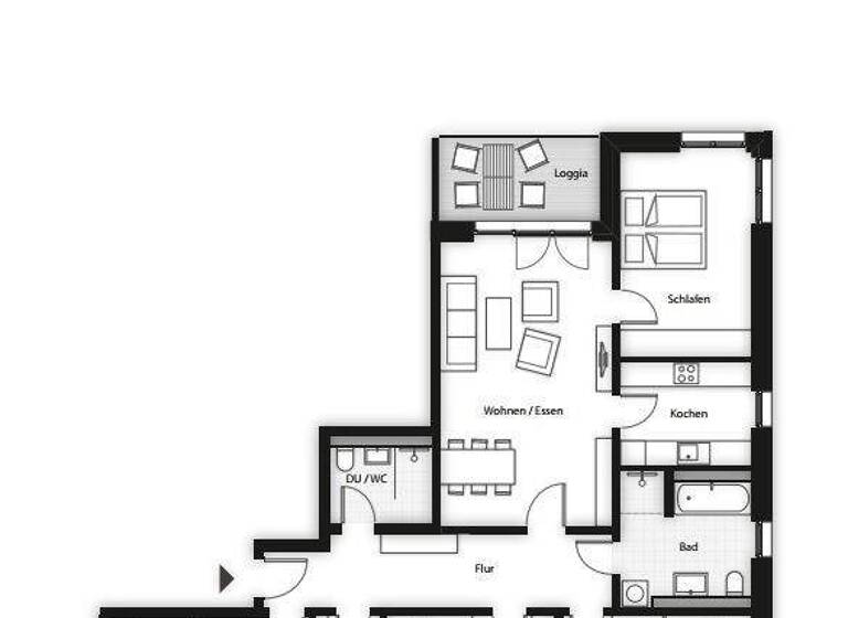 Wohnung zur Miete 1.618 € 5 Zimmer 124,5 m² 1. Geschoss Nürnberger Straße 6 Herzo Base Herzogenauchrach 91074
