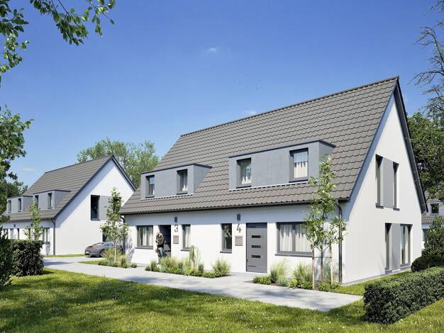 Doppelhaushälfte zum Kauf - Erstbezug 642.500 € 5 Zimmer 118,5 m² 245 m² Grundstück Angelmodde Münster 48147