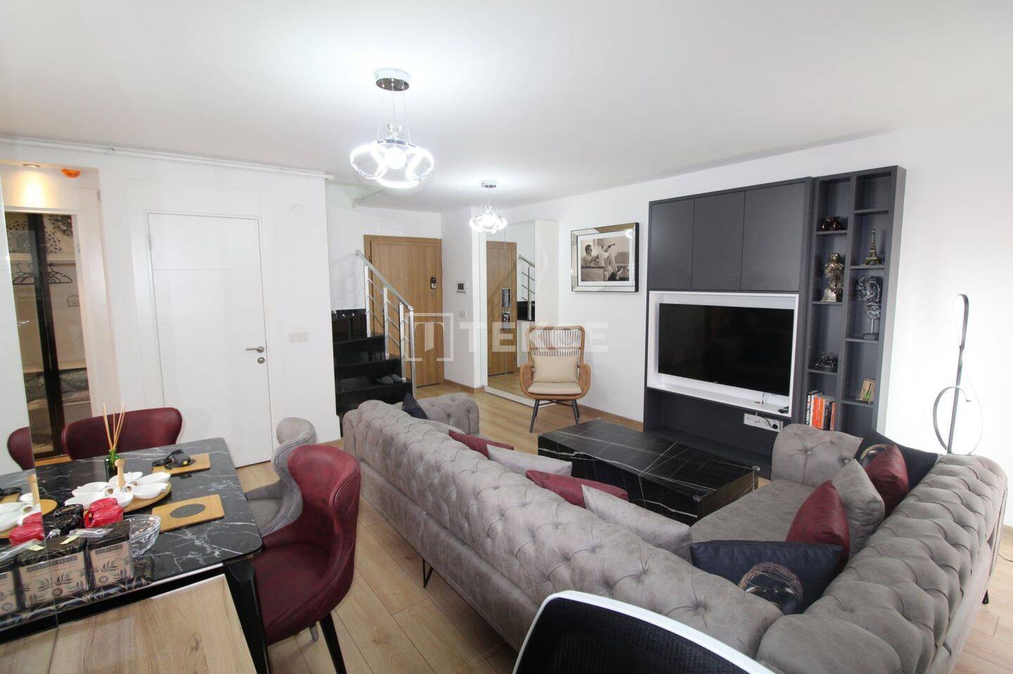 Immobilie in Calden - Möblierte 2-Zimmer-Duplex-Wohnung in Istanbul Sisli - Bild 4