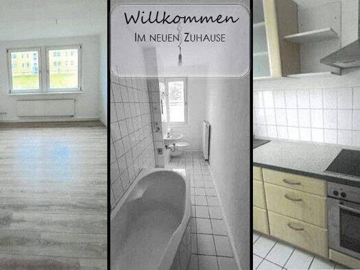 Terrassenwohnung zur Miete 285 € 2 Zimmer 46,9 m² EG frei ab sofort Geibelstraße 118 Gablenz Gablenz 09127