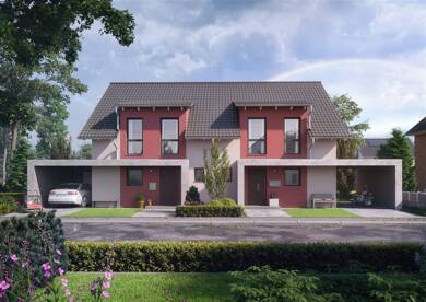 Doppelhaushälfte zum Kauf - Neubau 599.600 € 4 Zimmer 113,4 m² 308 m² Grundstück frei ab sofort Leimersheim 76774