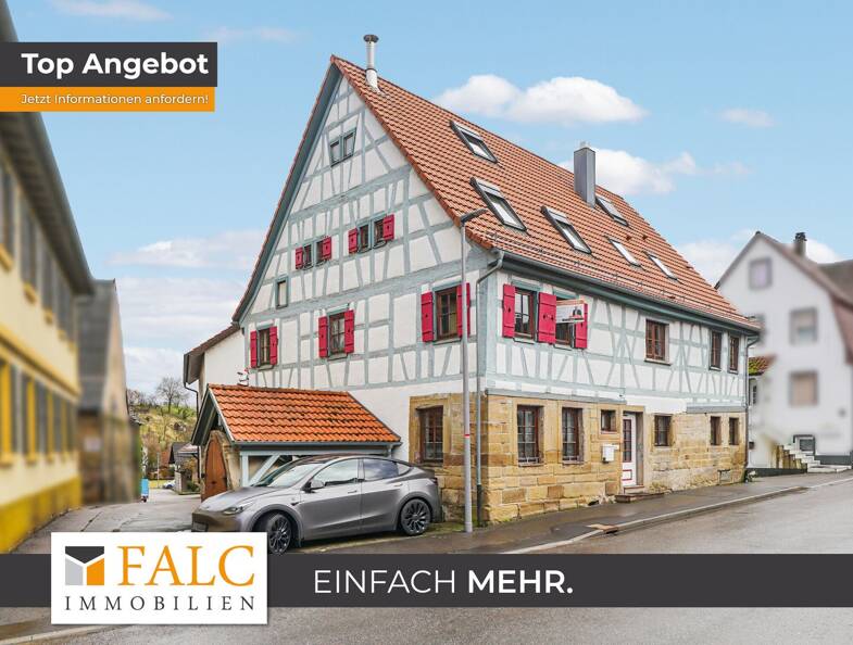 Einfamilienhaus zum Kauf 395.000 € 9 Zimmer 291,6 m² 200 m² Grundstück Grantschen Weinsberg 74189