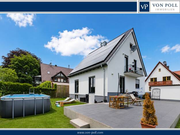 Einfamilienhaus zum Kauf 990.000 € 5 Zimmer 163 m² 855 m² Grundstück Derching Friedberg 86316