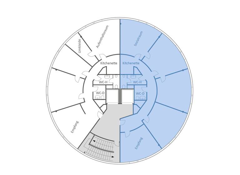 Bürofläche zur Miete 21,50 € 5 Zimmer 157 m² Bürofläche Ottobrunn / München 85521