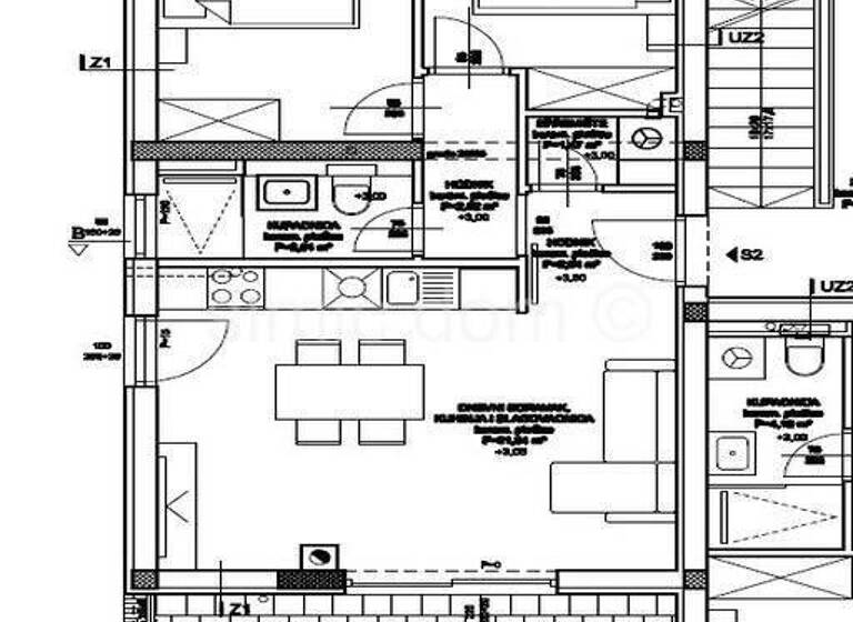 Wohnung zum Kauf 260.000 € 2 Zimmer 64 m² 1. Geschoss Vodice