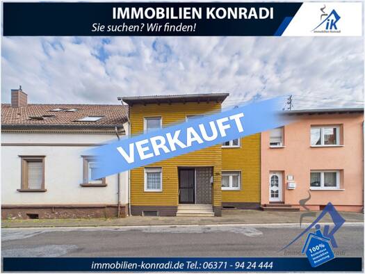 Einfamilienhaus zum Kauf 79.000 € 7 Zimmer 118 m² 197 m² Grundstück Hütschenhausen Hütschenhausen 66882