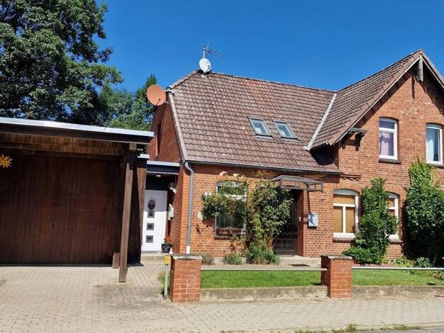 Doppelhaushälfte zum Kauf provisionsfrei 295.000 € 5 Zimmer 180 m² 521 m² Grundstück Waldstr. 12 Mustin 23911