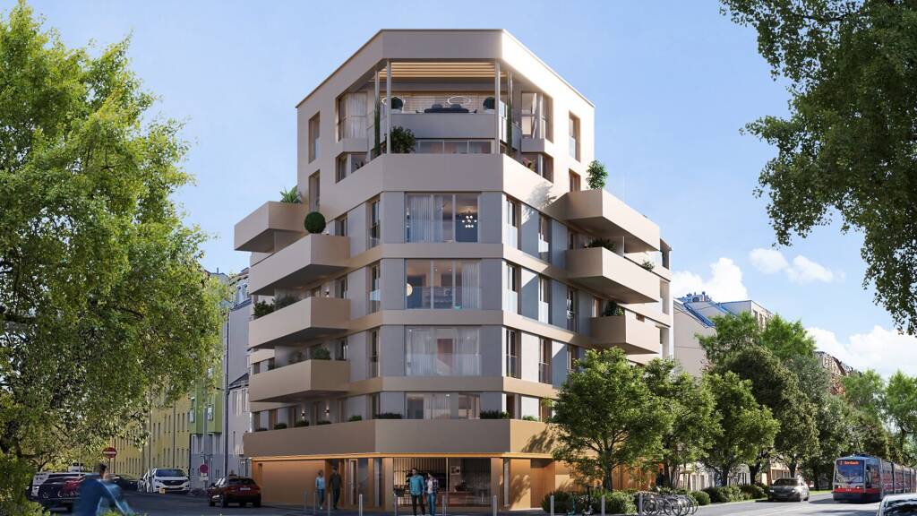 Wohnung zum Kauf - Erstbezug 597.000 € 2 Zimmer 66,9 m² 5. Geschoss Wien,Hernals 1170