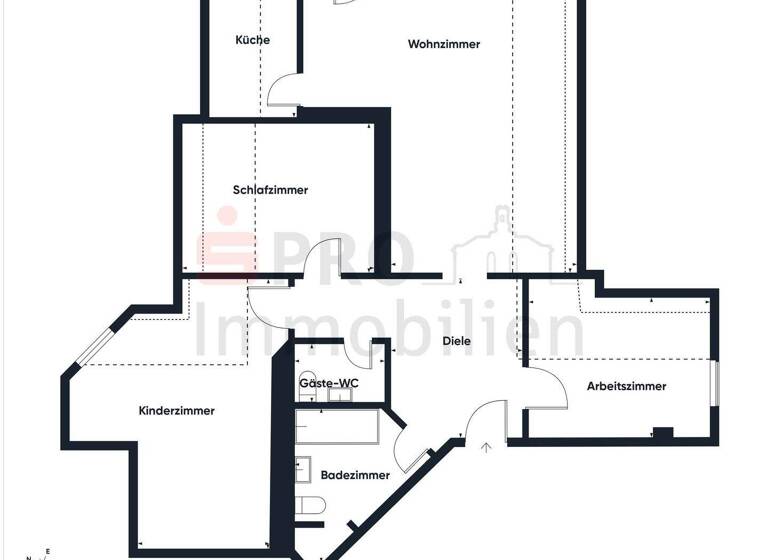 Wohnung zum Kauf 225.000 € 4 Zimmer 103 m² frei ab sofort St Arnual Saarbrücken 66119