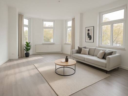 Wohnung zur Miete 1.300 € 3 Zimmer 82 m² 2. Geschoss Gallus Frankfurt am Main 60326