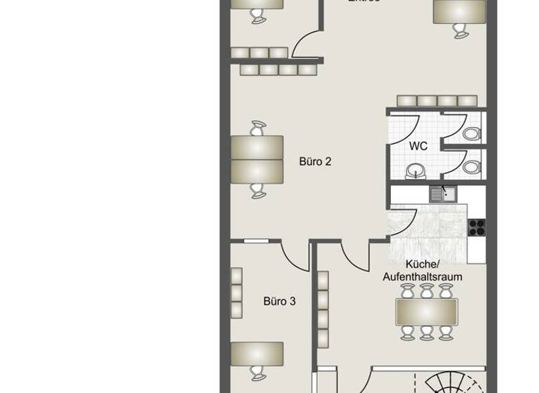 Bürofläche zur Miete 8,45 € 296 m² Bürofläche Mülfort Mönchengladbach 41238