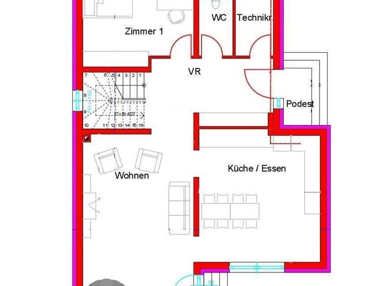 Einfamilienhaus zur Miete 1.800 € 5 Zimmer 170 m² 182 m² Grundstück Pottenbrunn 3140
