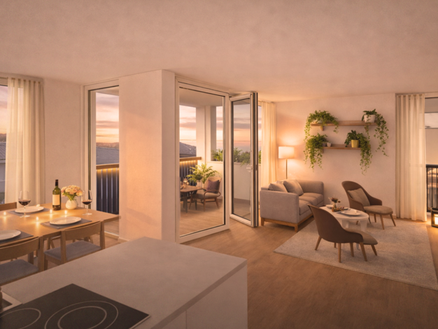 Maisonette zum Kauf - Neubau provisionsfrei 486.500 € 4 Zimmer 103,9 m² 2. Geschoss Biberach 77781