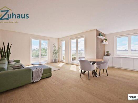 Terrassenwohnung zum Kauf - Erstbezug provisionsfrei 573.100 € 3 Zimmer 95,1 m² 4. Geschoss Ruhlsdorfer Straße 45 Teltow Teltow 14513