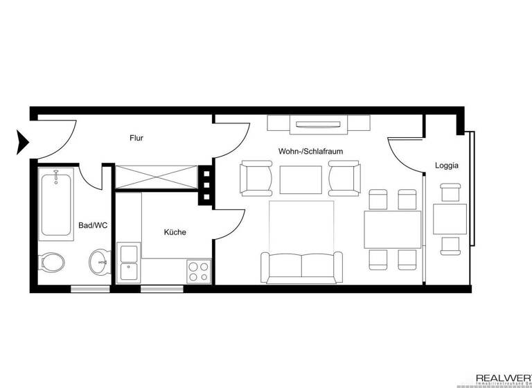 Studio zum Kauf 235.000 € 1 Zimmer 35,1 m² 2. Geschoss frei ab 01.12.2028 Salzburg 5020