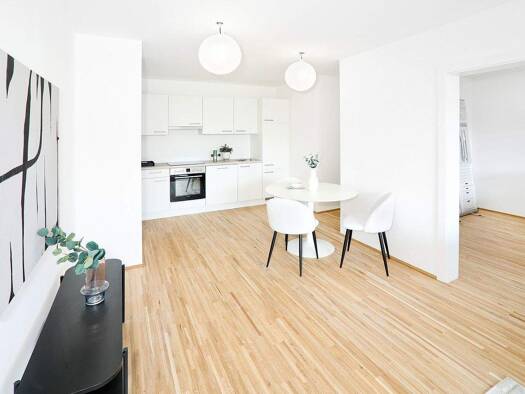 Wohnung zur Miete - Erstbezug 692 € 2 Zimmer 41,8 m² 8. Geschoss frei ab 01.03.2026 Floridsdorfer Hauptstraße 7-9 Wien 1210